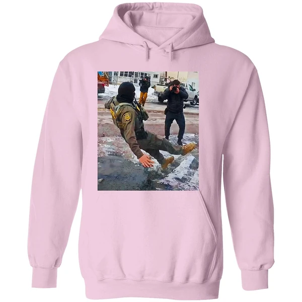 Ice Agents Epic Ice Slip Photo Hoodie - Image 5
