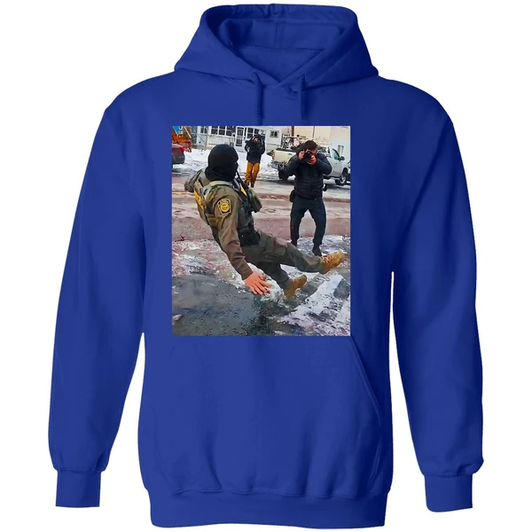 Ice Agents Epic Ice Slip Photo Hoodie - Image 7