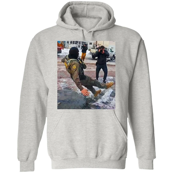 Ice Agents Epic Ice Slip Photo Hoodie - Image 9