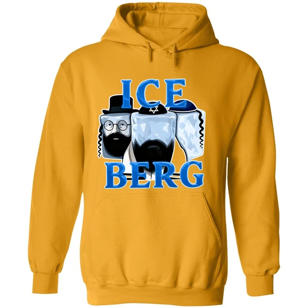 Ice Berg Jew Graphic Hoodie