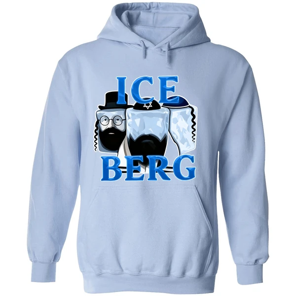 Ice Berg Jew Graphic Hoodie - Image 4