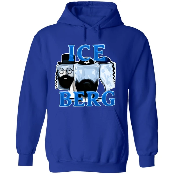 Ice Berg Jew Graphic Hoodie - Image 7