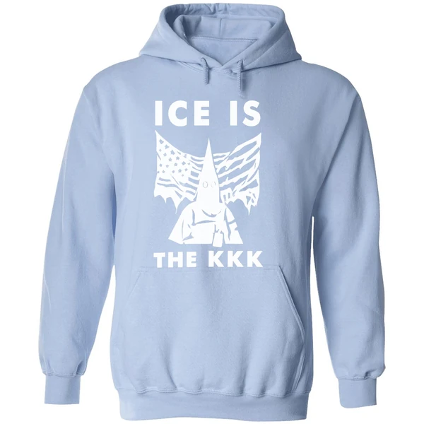 Ice Is The Kkk Flag Usa 2026 Hoodie - Image 4