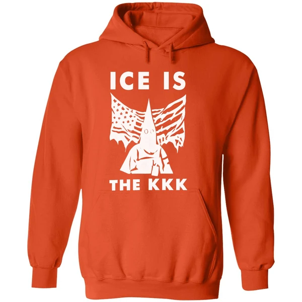 Ice Is The Kkk Flag Usa 2026 Hoodie - Image 6