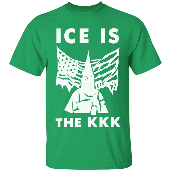 Ice Is The Kkk Flag Usa 2026 Shirt - Image 2
