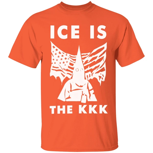 ice is the kkk flag usa 2026 shirt orange