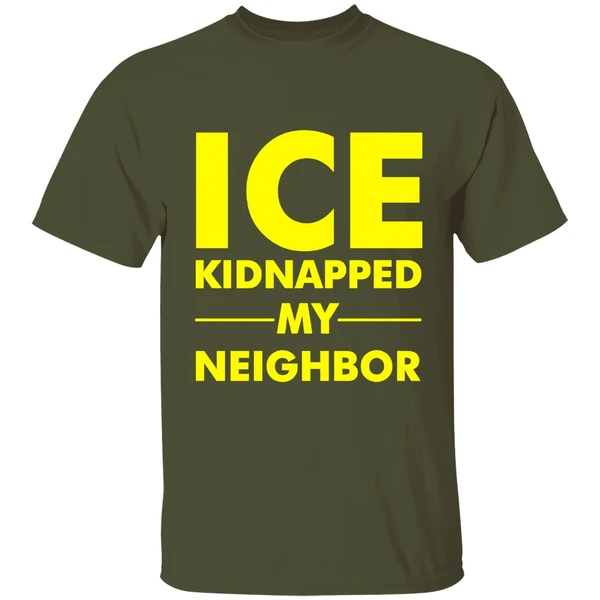 Ice Kidnapped My Neighbor Anti Shirt - Image 3