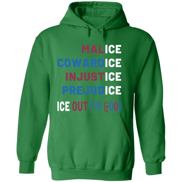 Ice Out For Good Anti Ice Protest Hoodie - Image 2
