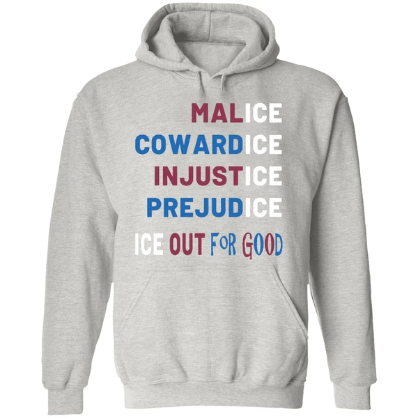 Ice Out For Good Anti Ice Protest Hoodie - Image 9