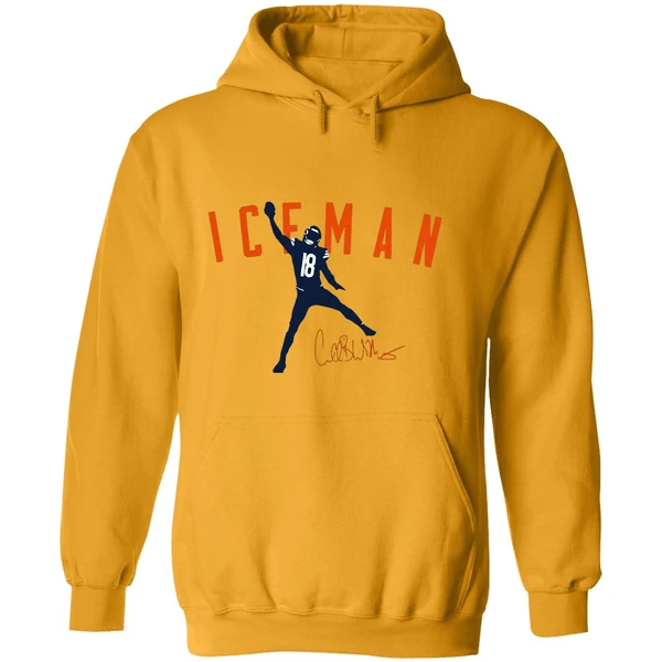 Iceman Caleb Williams Chicago Bears Hoodie