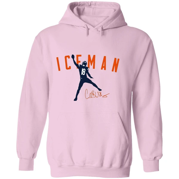 Iceman Caleb Williams Chicago Bears Hoodie - Image 5