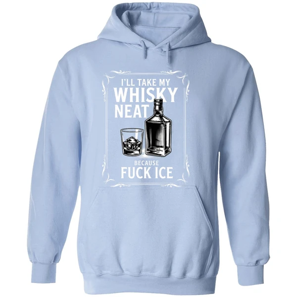 Ill Take My Whisky Neat Because Fuck Ice 2026 Hoodie - Image 4
