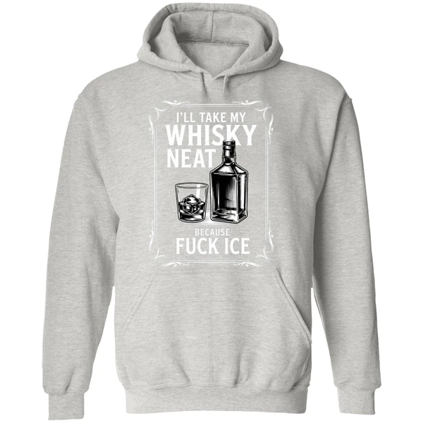 Ill Take My Whisky Neat Because Fuck Ice 2026 Hoodie - Image 9