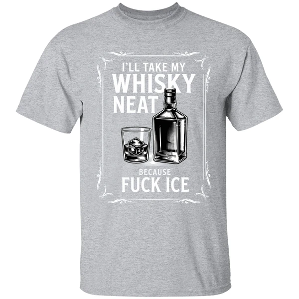 Ill Take My Whisky Neat Because Fuck Ice 2026 Shirt - Image 9