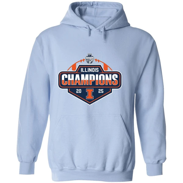 Illinois Fighting Illini Music City Bowl Champions 2025 Hoodie - Image 4