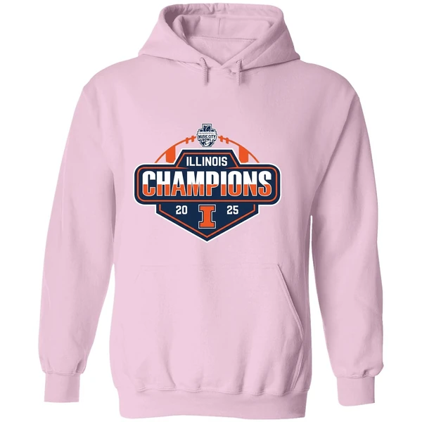 Illinois Fighting Illini Music City Bowl Champions 2025 Hoodie - Image 5