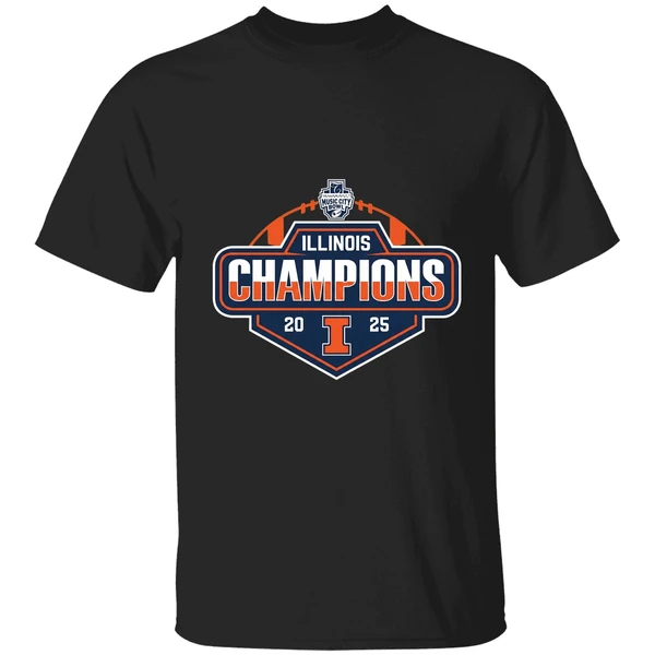 Illinois Fighting Illini Music City Bowl Champions 2025 Shirt