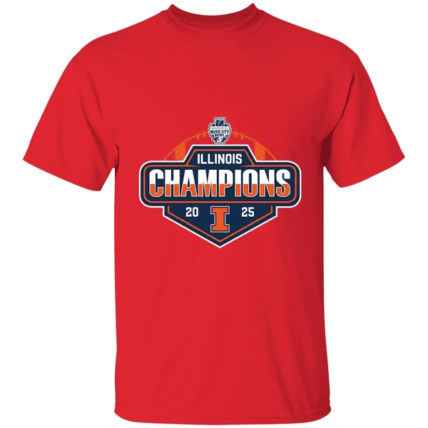 Illinois Fighting Illini Music City Bowl Champions 2025 Shirt - Image 7