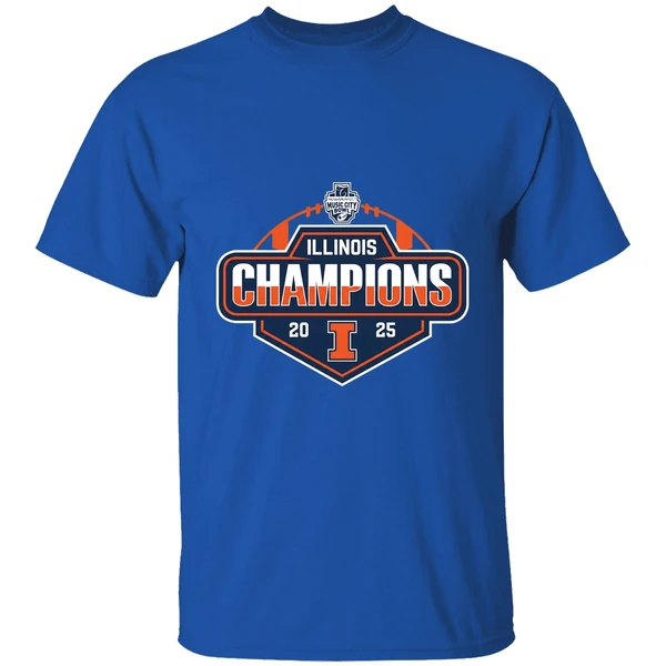 Illinois Fighting Illini Music City Bowl Champions 2025 Shirt - Image 8