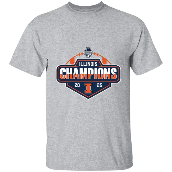 Illinois Fighting Illini Music City Bowl Champions 2025 Shirt - Image 9