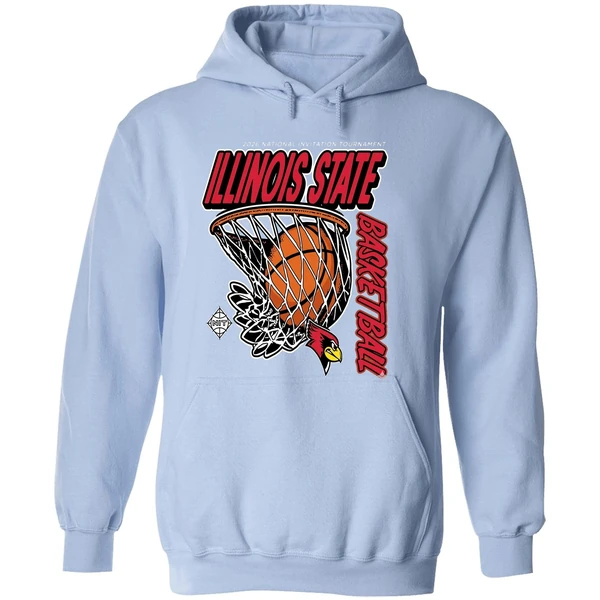 Illinois State Redbirds Division I Mens Basketball Postseason Nit National Invitation Hoodie - Image 4