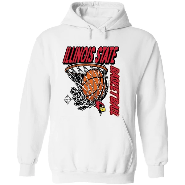 Illinois State Redbirds Division I Mens Basketball Postseason Nit National Invitation Hoodie - Image 8