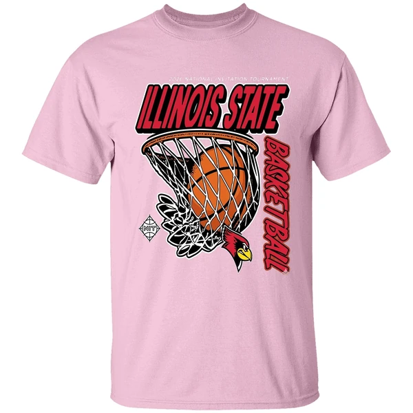 Illinois State Redbirds Division I Mens Basketball Postseason Nit National Invitation Shirt - Image 3