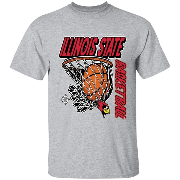 Illinois State Redbirds Division I Mens Basketball Postseason Nit National Invitation Shirt - Image 9