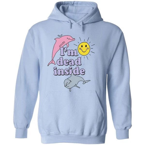 I'm Dead Inside Hoodie - Image 4