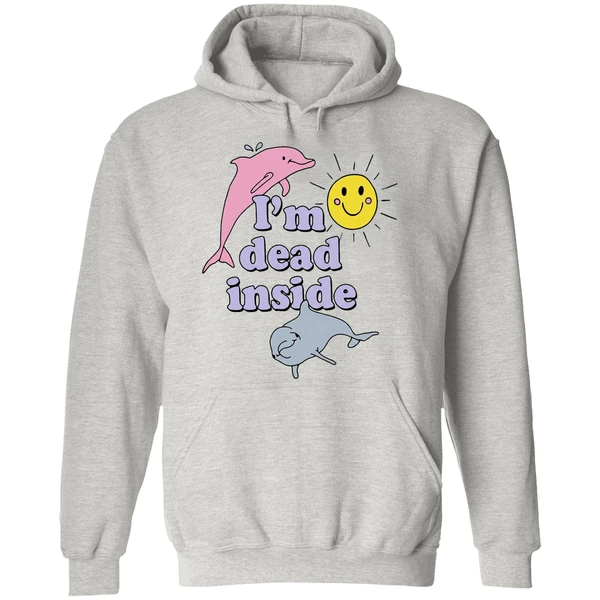 I'm Dead Inside Hoodie - Image 9