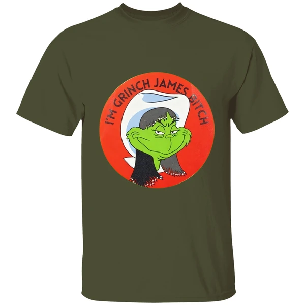 Im Grinch James Bitch Christmas Shirt - Image 9