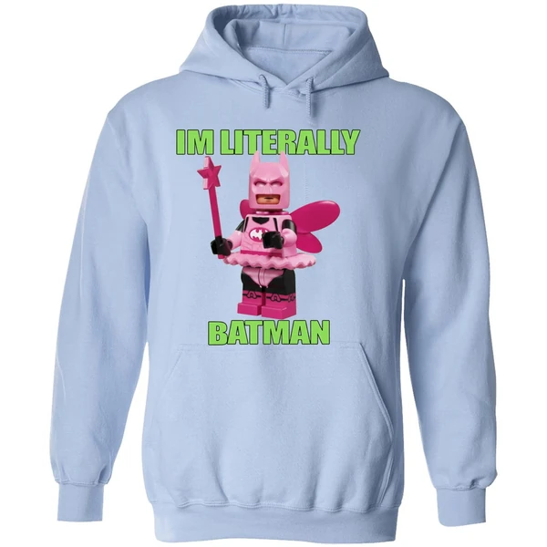 Im Literally Batman Lego Batman Superhero Hoodie - Image 4