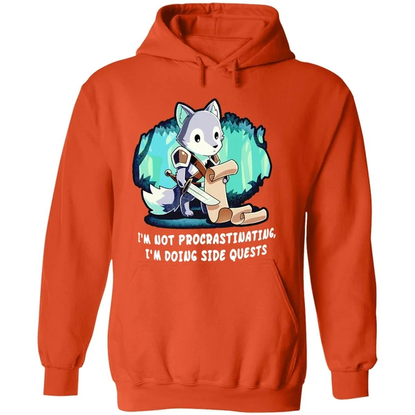 Im Not Procrastinating Im Doing Side Quests Hoodie - Image 6