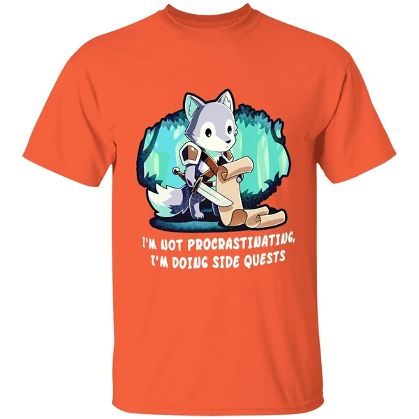 Im Not Procrastinating Im Doing Side Quests Shirt - Image 6