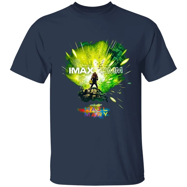 imax 70mm project hail mary i saw it in 70mm cities shirt navy
