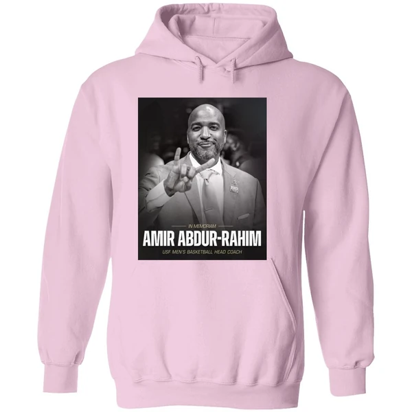 In Memoriam Amir Abdur Rahim Usf Mens Basketball Head Coach Hoodie - Image 5