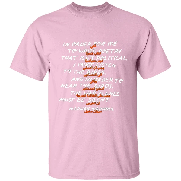 In Order For Me To Write Poetry That Isnt Political Shirt In Order For Me To Write Poetry That Isnt Political Shirt