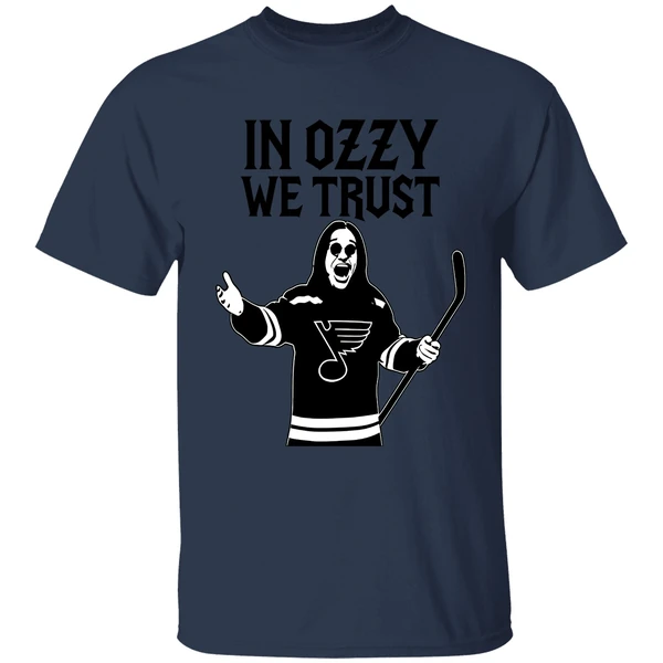 In Ozzy We Trust St Louis Blues X Ozzy Osbourne Tribute Shirt - Image 4