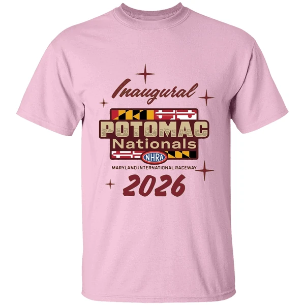 Inaugural Potomac Nationals Nhra 2026 Maryland International Raceway Shirt - Image 2