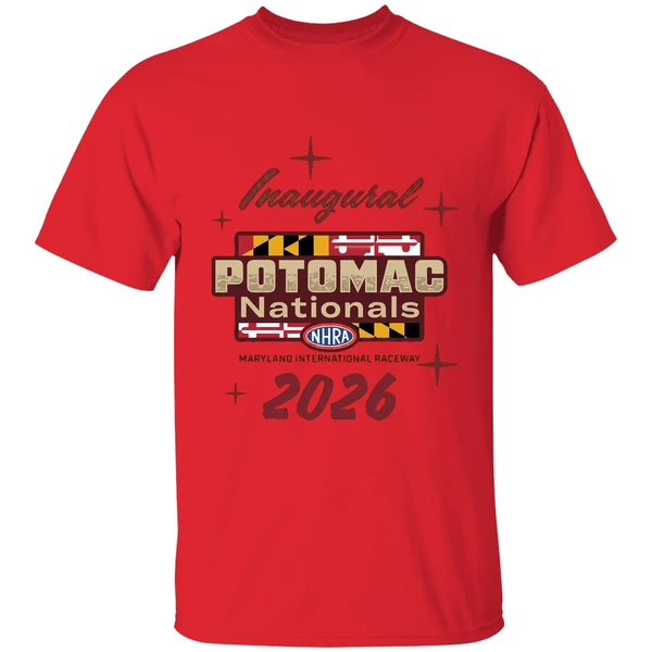 Inaugural Potomac Nationals Nhra 2026 Maryland International Raceway Shirt - Image 4