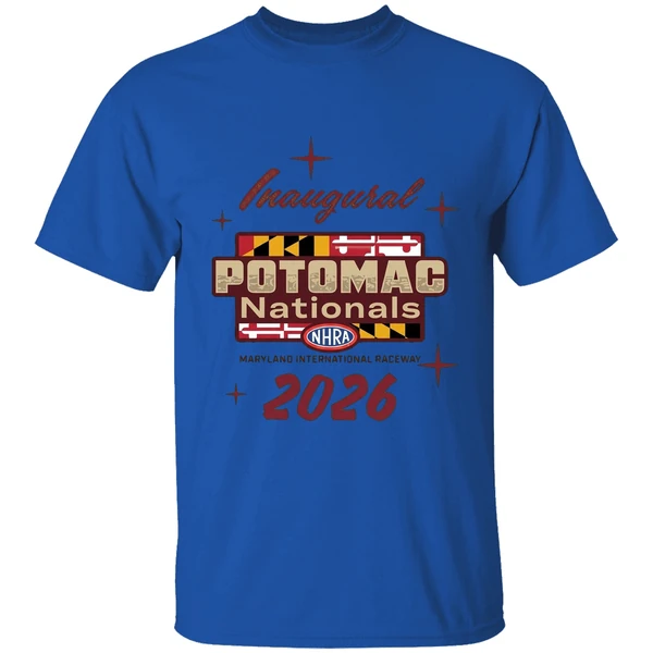 Inaugural Potomac Nationals Nhra 2026 Maryland International Raceway Shirt - Image 5