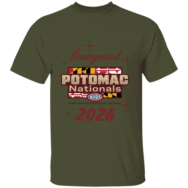 Inaugural Potomac Nationals Nhra 2026 Maryland International Raceway Shirt - Image 9