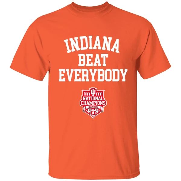 Indiana Beat Everybody 2025 Cfp National Champions Indiana Hoosiers Shirt - Image 6
