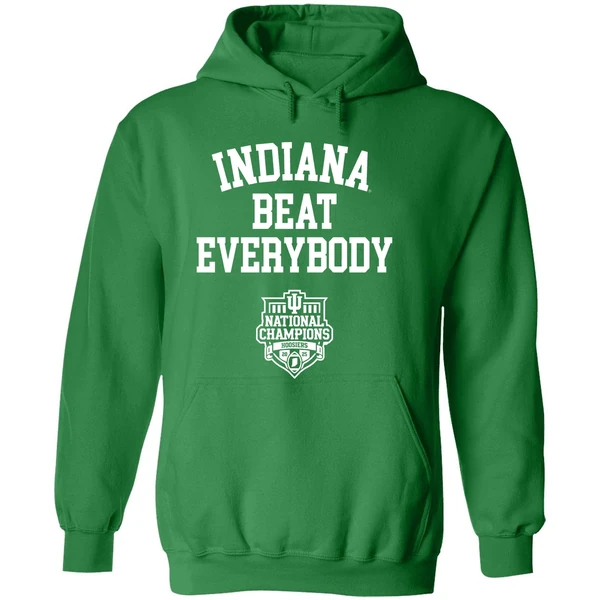 Indiana Hoosiers Beat Everybody 2025 Hoodie - Image 2
