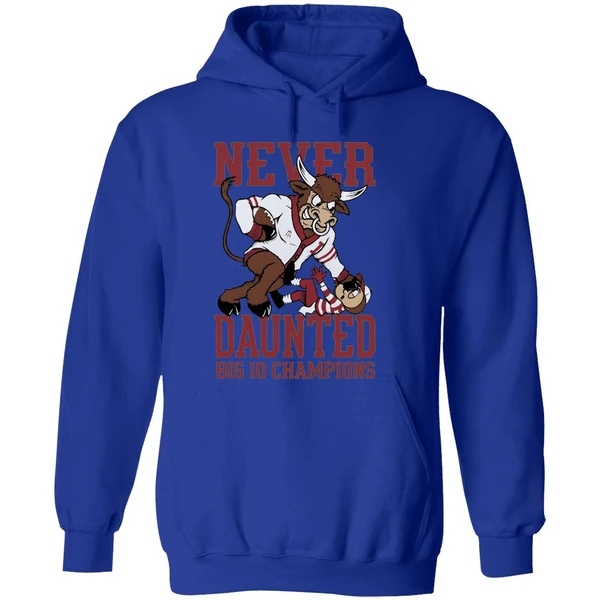 Indiana Hoosiers Beat Ohio State Buckeyes Never Daunted Big 10 Champions Hoodie - Image 7