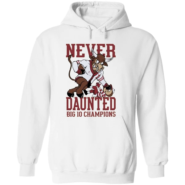 Indiana Hoosiers Beat Ohio State Buckeyes Never Daunted Big 10 Champions Hoodie - Image 8