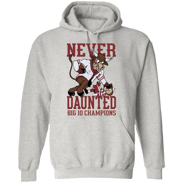 Indiana Hoosiers Beat Ohio State Buckeyes Never Daunted Big 10 Champions Hoodie - Image 9