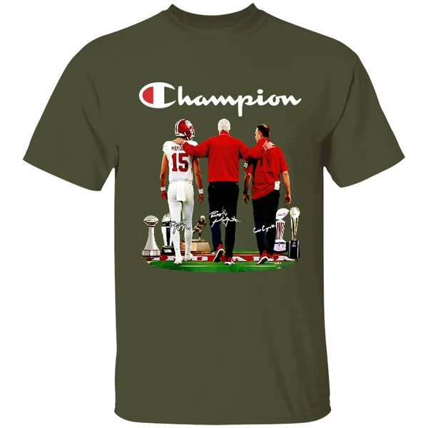 indiana hoosiers champions signatures team shirt militarygreen