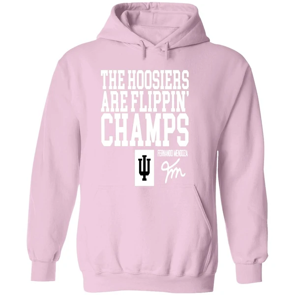 Indiana Hoosiers Fernando Mendoza The Hoosiers Are Flippin Hoodie - Image 5