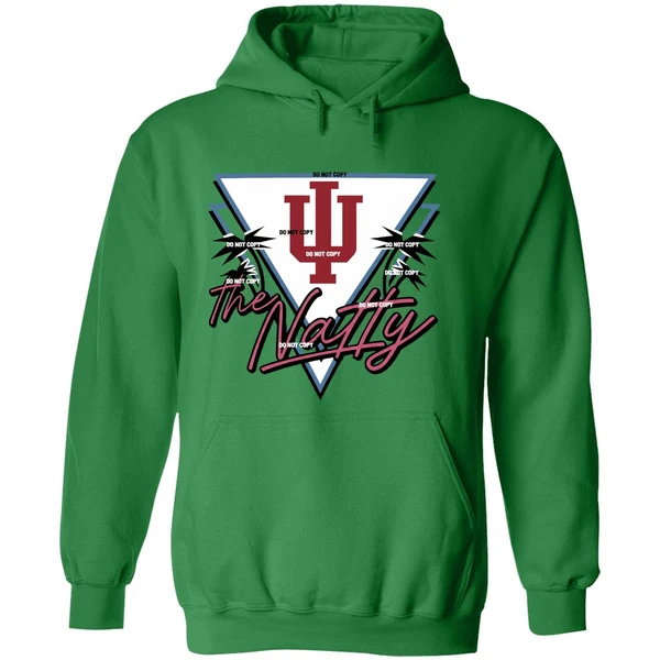 Indiana Hoosiers Football National Champions The Natty Coconut Tree Hoodie - Image 2